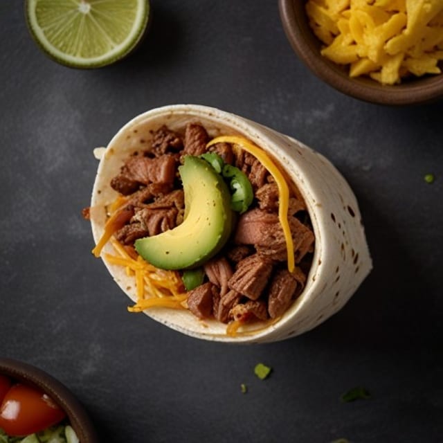 Burrito De Carne Asada.