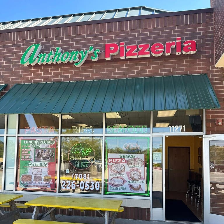 Welcome to Anthony’s Pizzeria!🍕