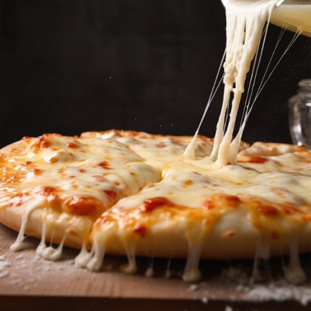 Double Dough Cheese Pizza (18").