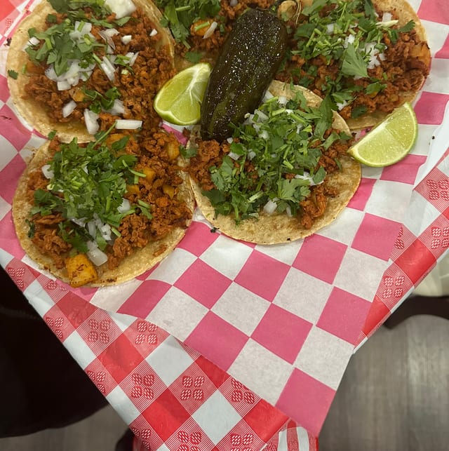 Tacos Al Pastor.