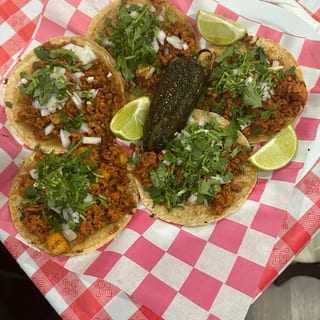 Chorizo Tacos