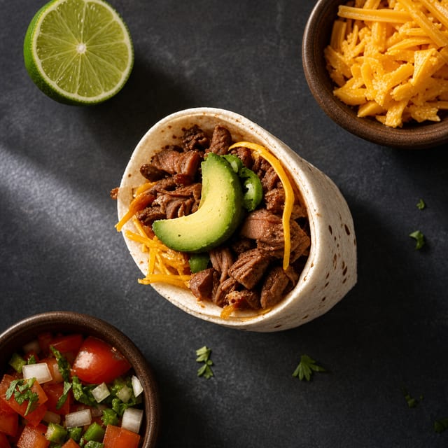 Burrito De Carne Asada.
