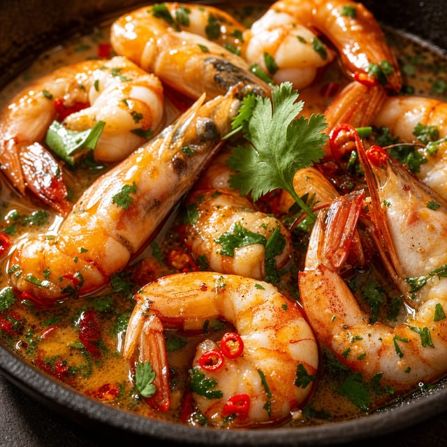 Shrimp Fajitas.