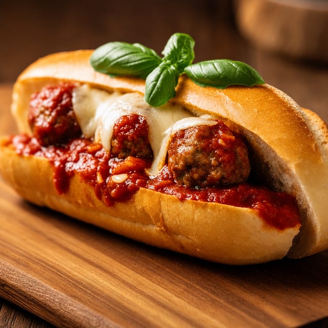 Meatball Sandwich.