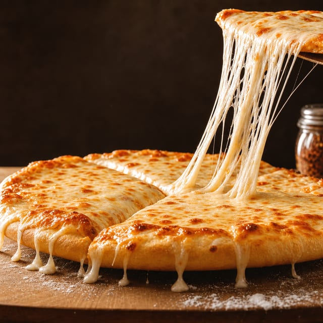Double Dough Cheese Pizza (14").